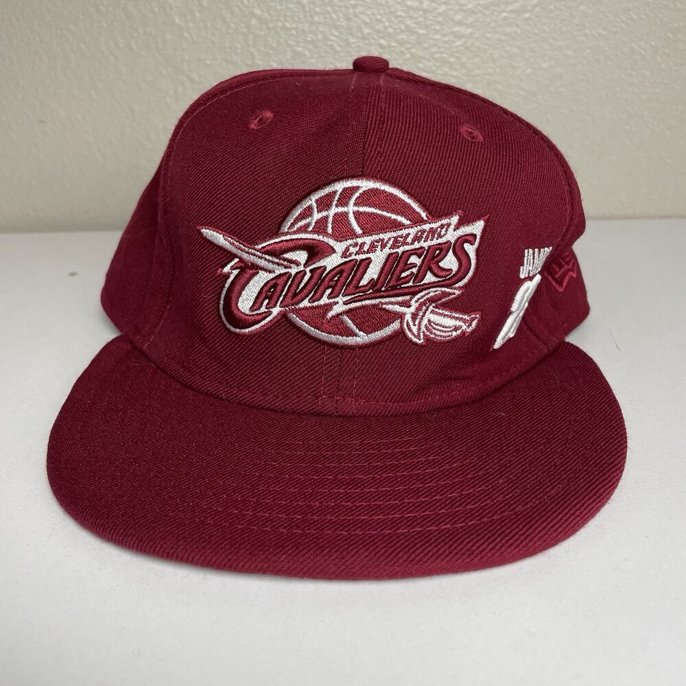 New Era 9Fifty Cleveland Cavaliers Lebron James #23 Snapback Maroon 100% Wool